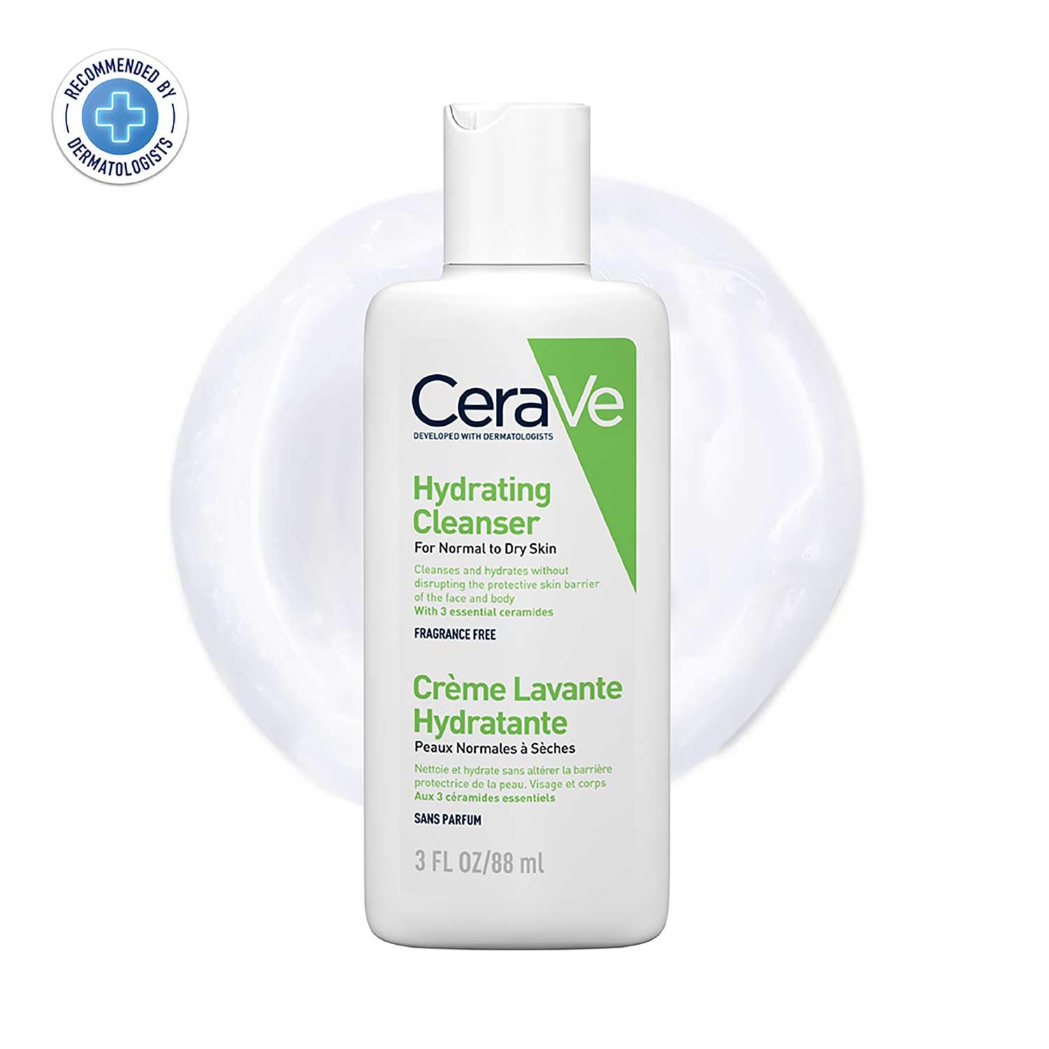 Cerave Hydrating Cleanser For Normal to Dry Skin-88ml thumbnail 3