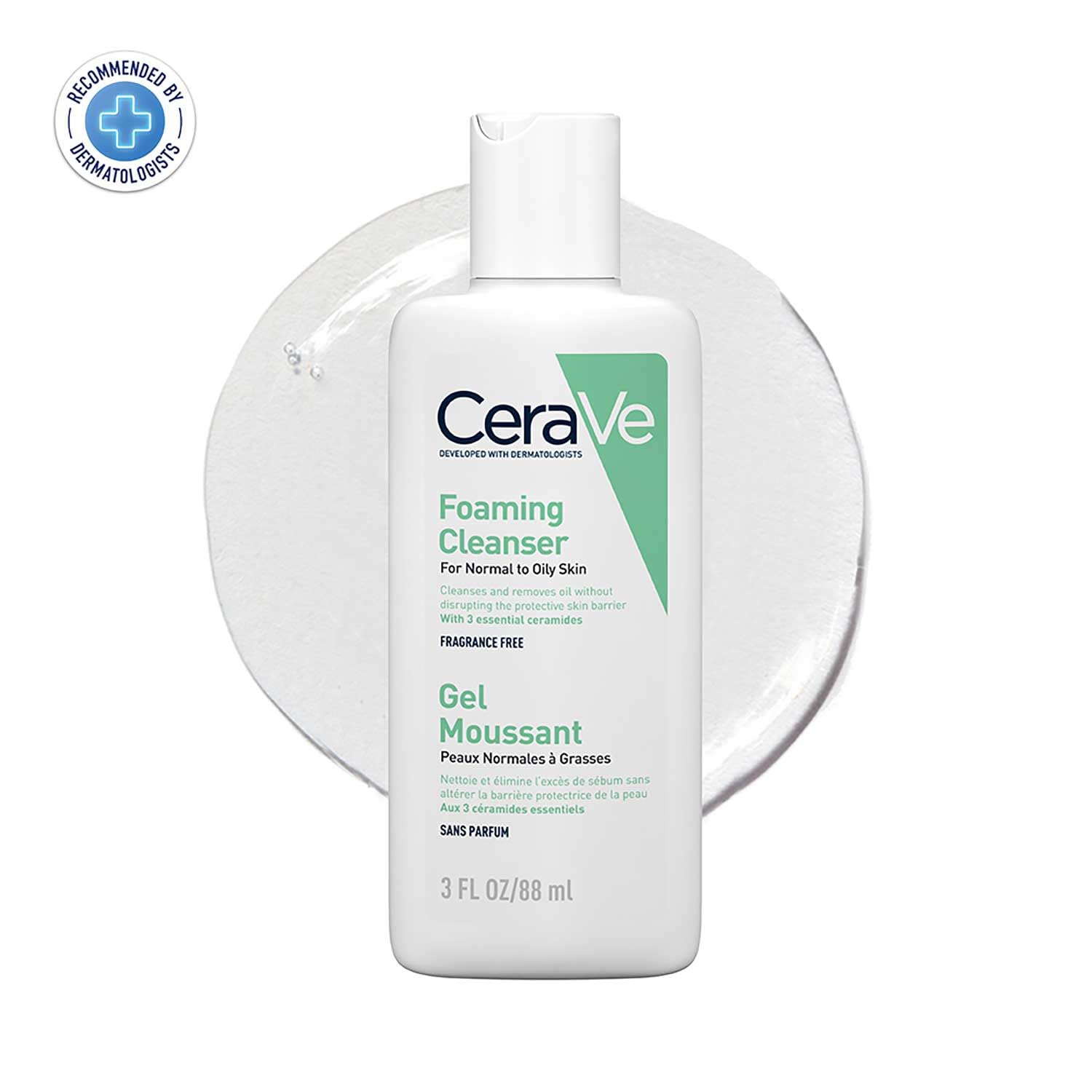 Cerave Foaming Cleanser For normal to Oily Skin-88ml