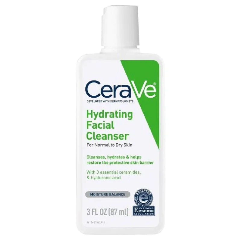 Cerave Hydrating Facial Cleanser For Normal to Dry Skin-87ml