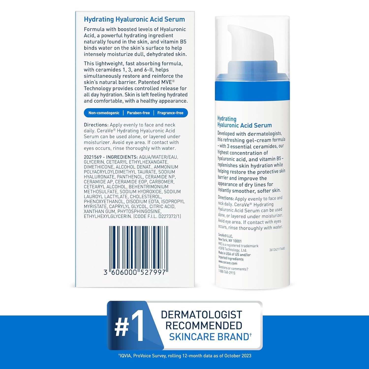 Cerave Hydrating Hyaluronic Acid Serum-30ml thumbnail 4