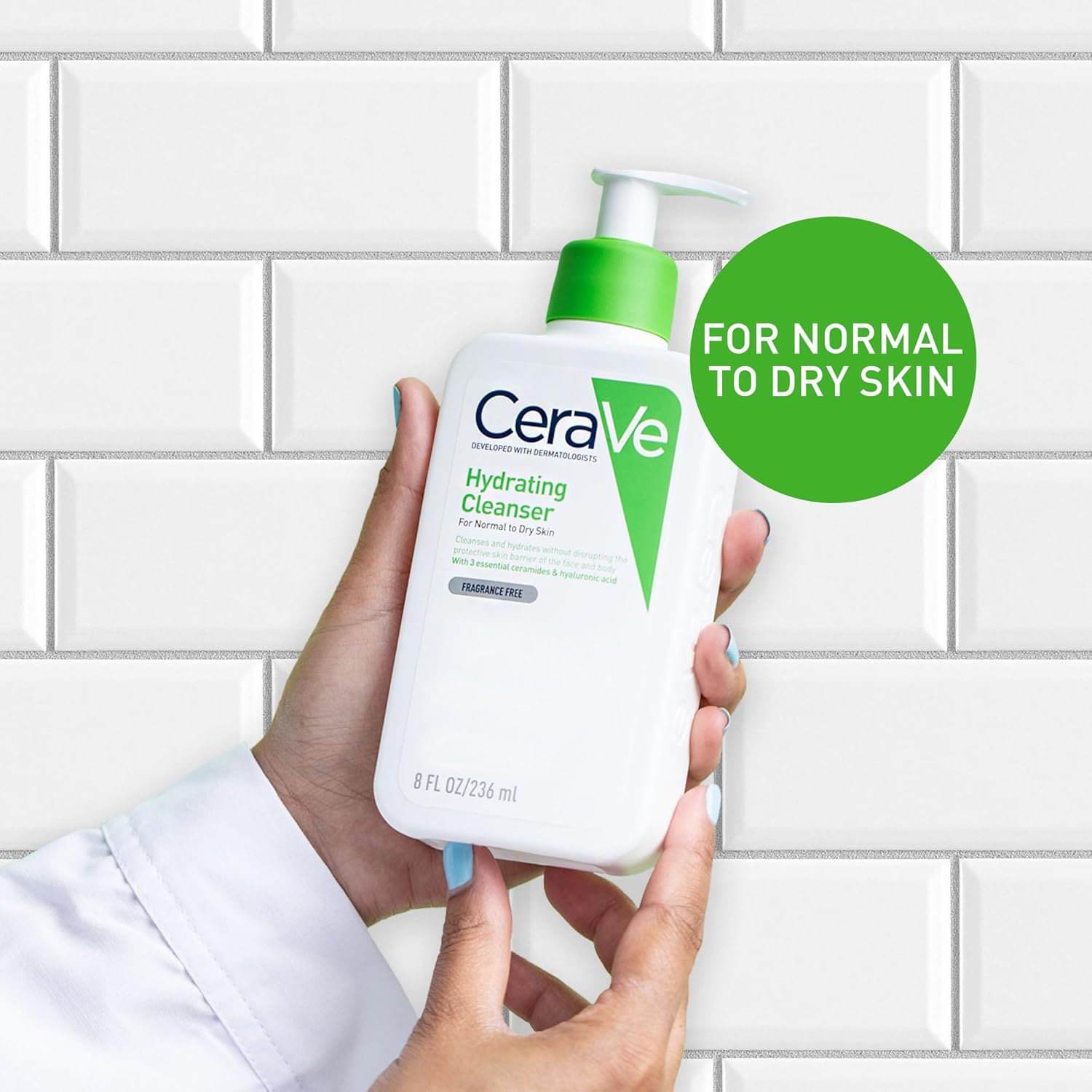 Cerave Hydrating Cleanser For Normal to Dry Skin-236ml thumbnail 4