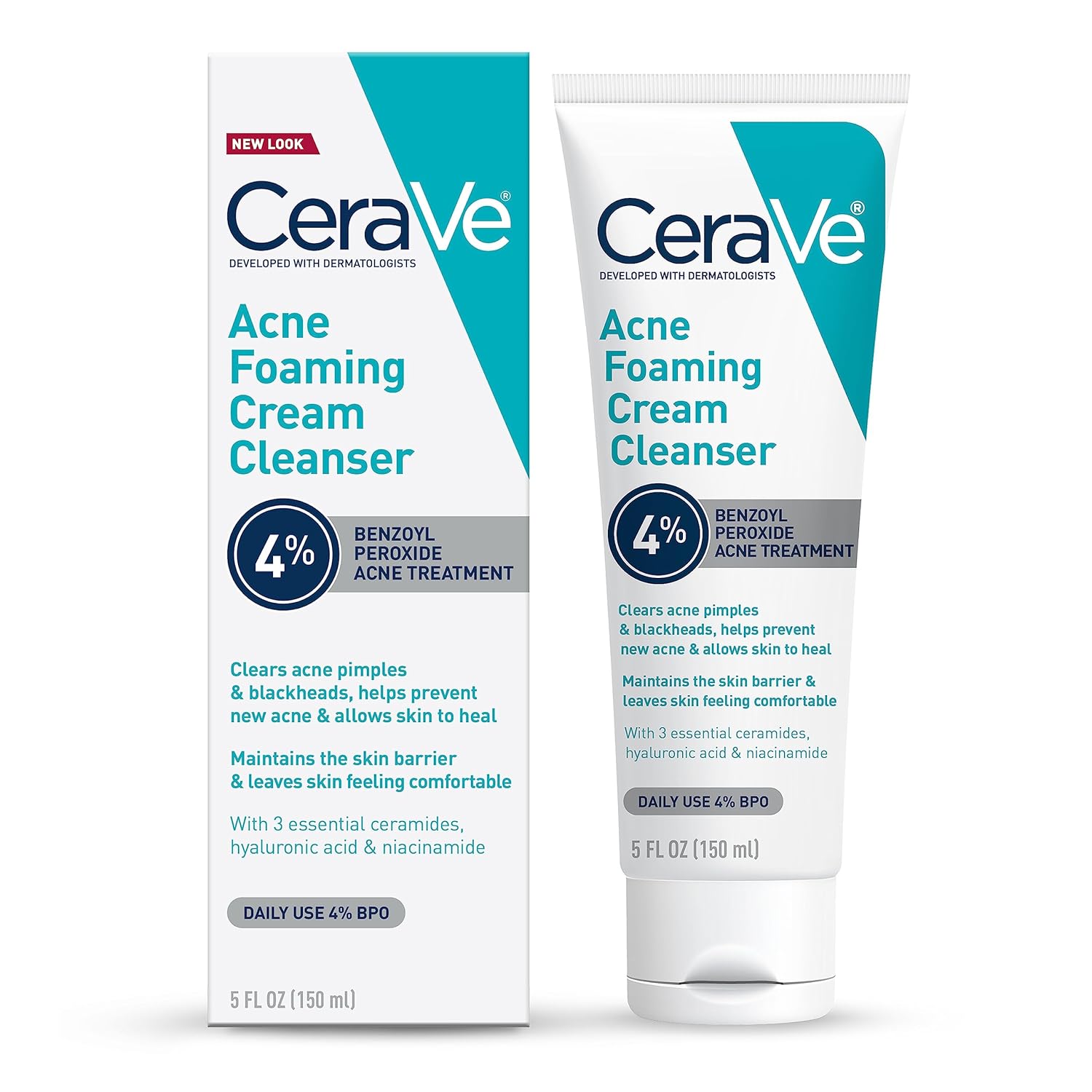 Cerave Acne Foaming Cream Cleanser-150ml