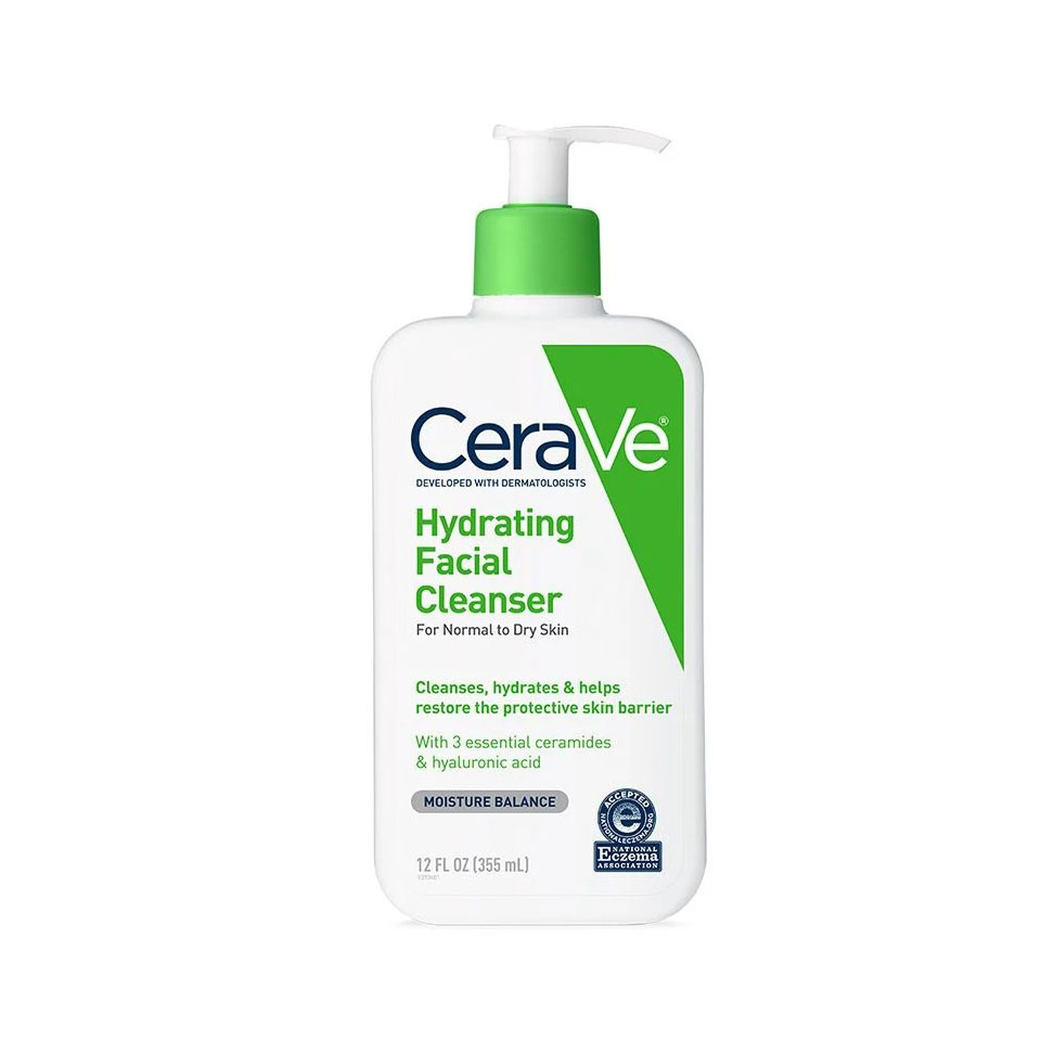 Cerave Hydrating Facial Cleanser For Normal to Dry Skin-355ml