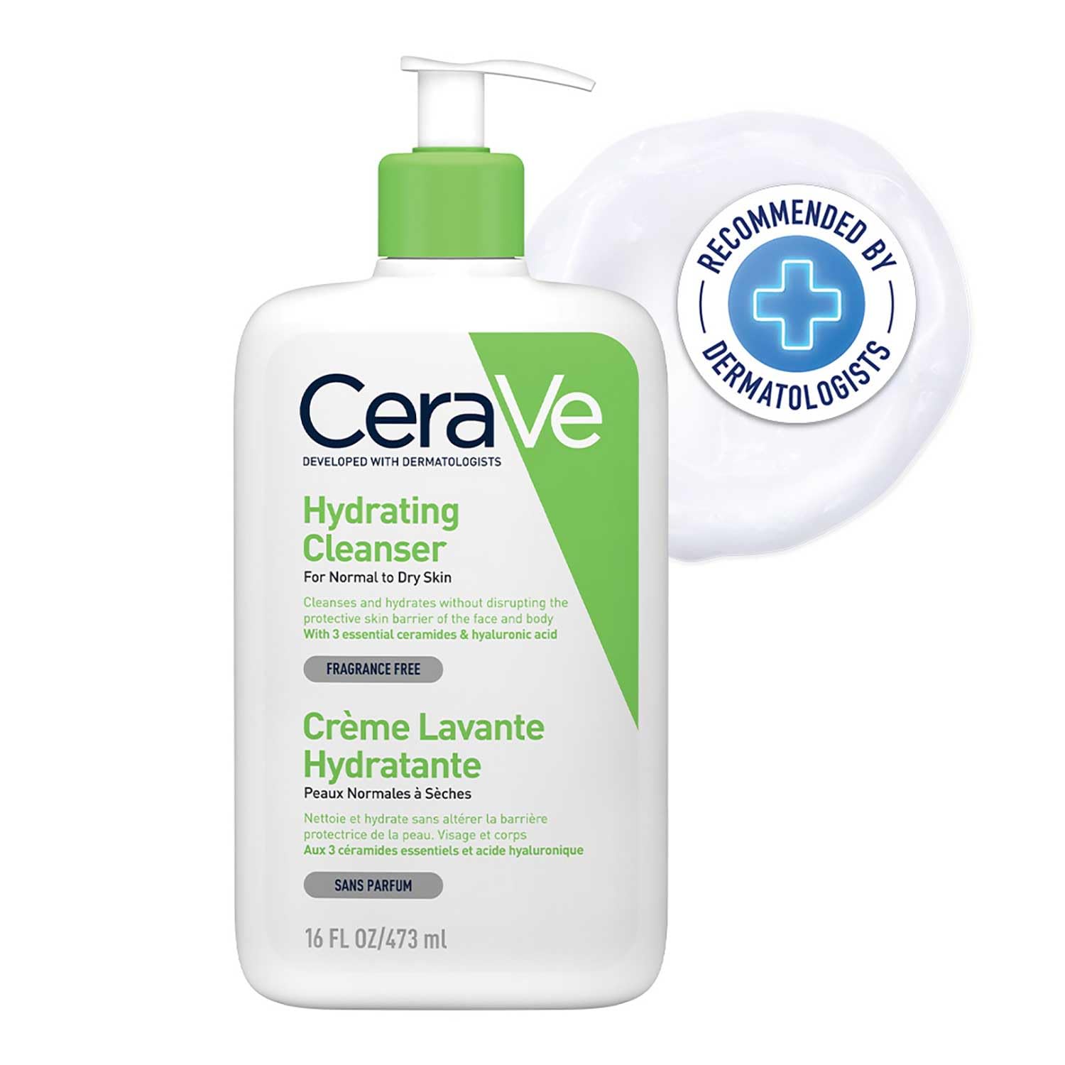 Cerave Hydrating cleanser For Normal to Dry Skin-473ml