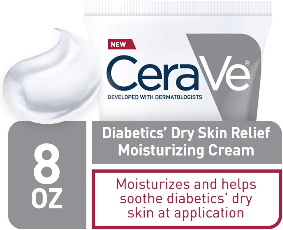Cerave Diabetics Dry Skin Relief Moisturizing Cream-236ml thumbnail 4
