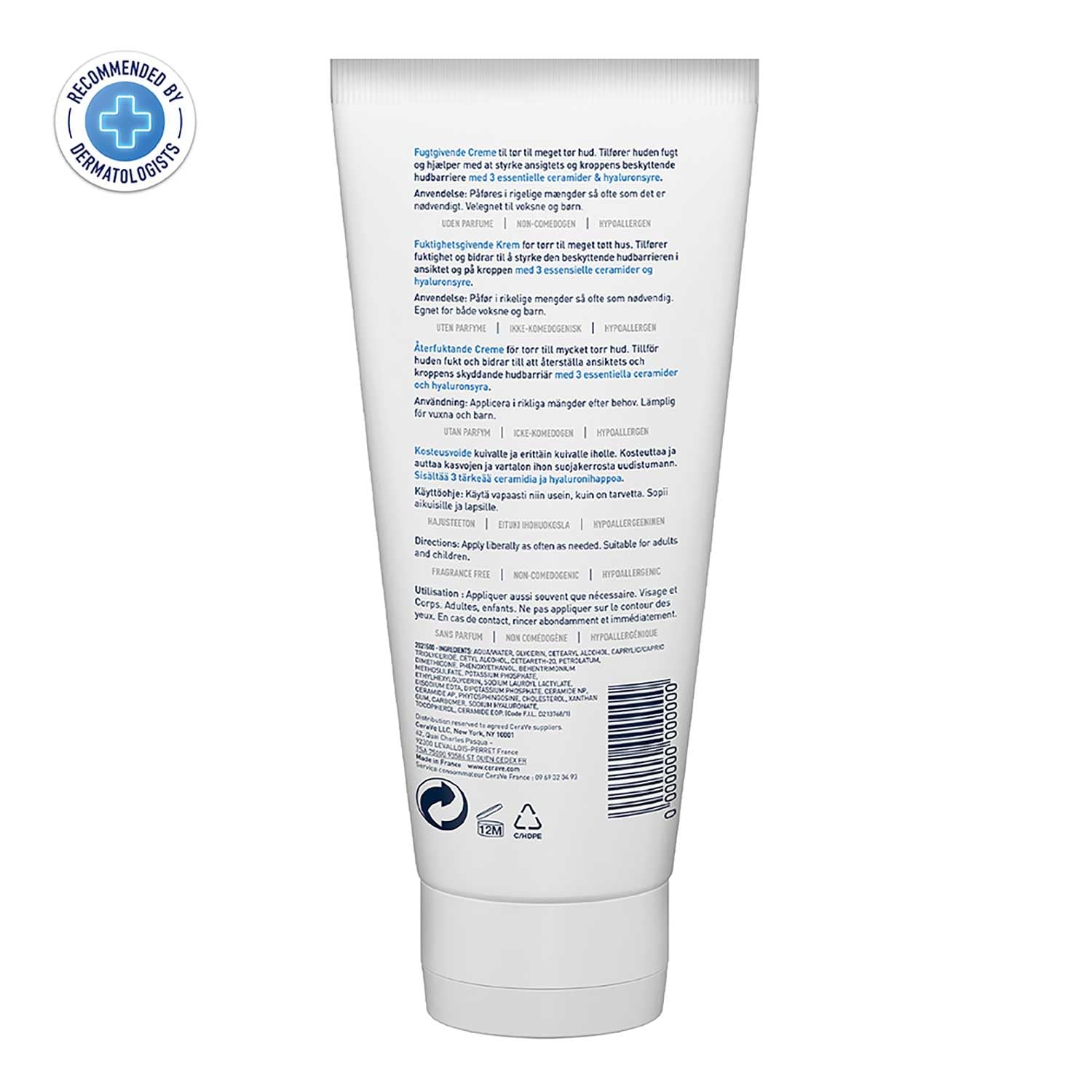 Cerave Moisturising Cream For Dry to Very Dry Skin-177ml