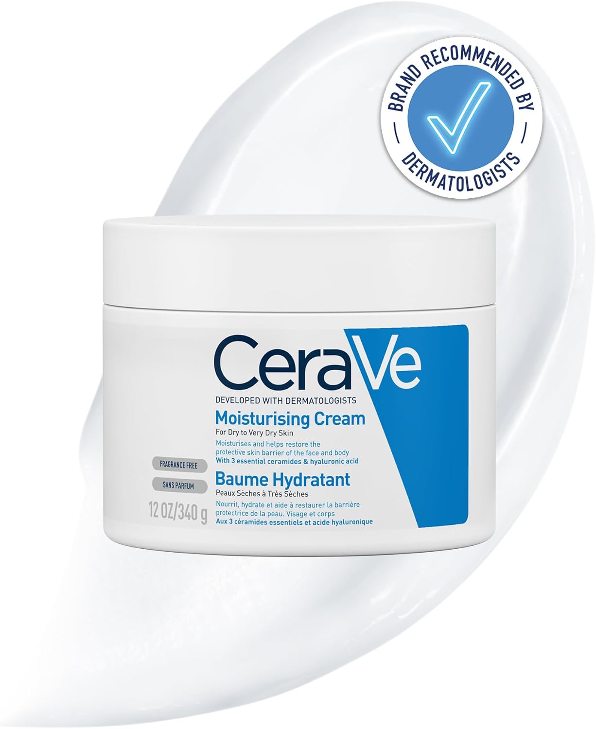 Cerave Moisturising Cream For Dry to Very Dry Skin-340g