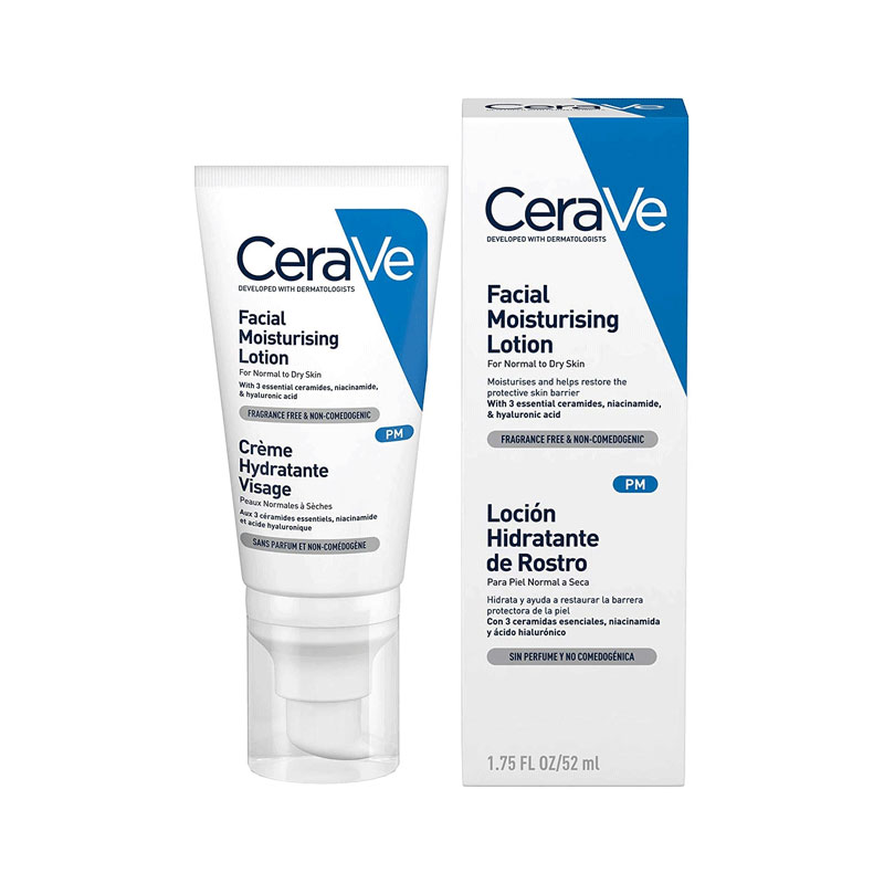 Cerave Facial Moisturising Lotion for Normal to Dry Skin-52ml