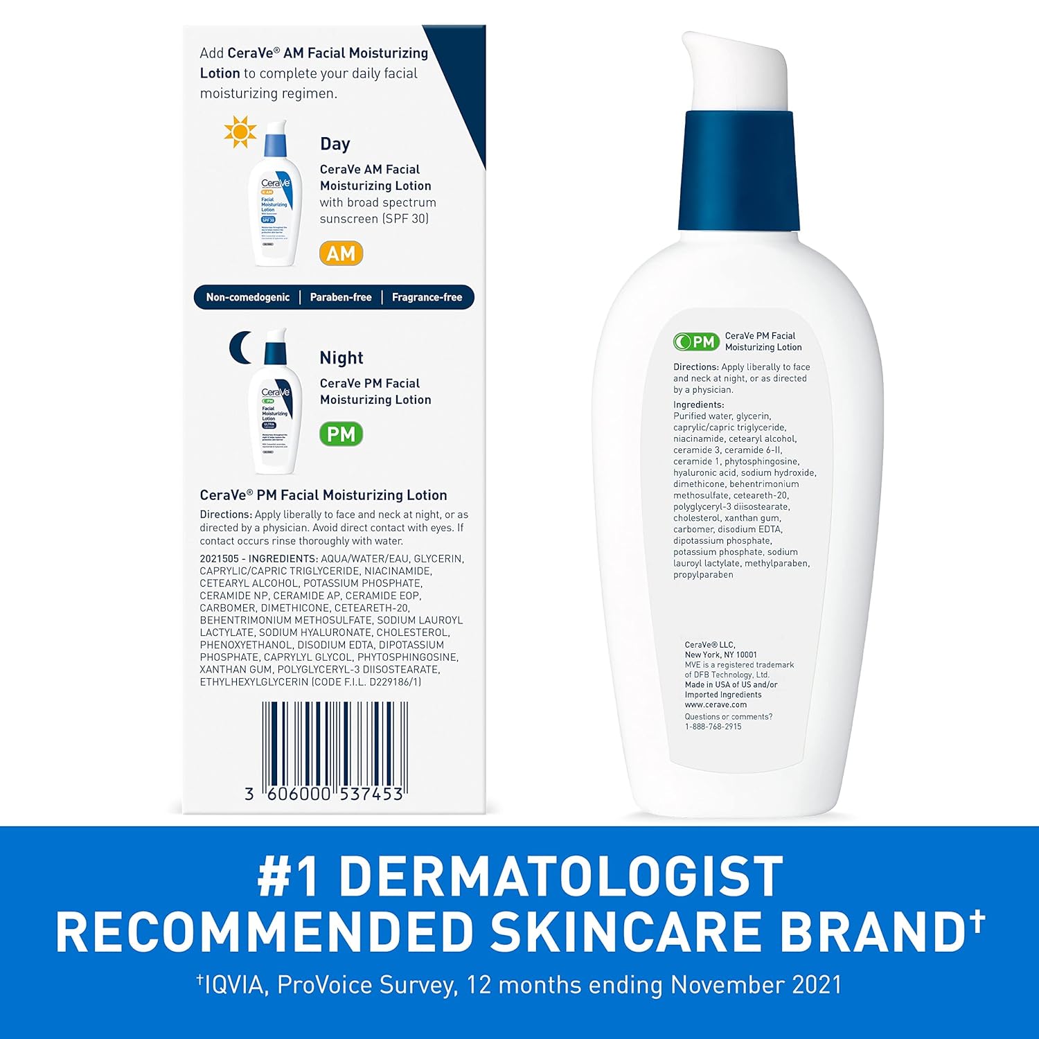 Cerave PM Facial Moisturizing Lotion Ultra Lightweight-60ml