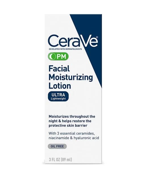 Cerave PM Facial Moisturizing Lotion Ultra Lightweight-89ml