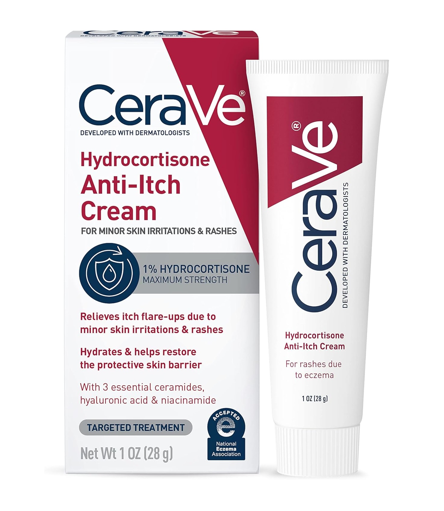 Cerave Hydrocortisone Anti Itch Cream-28g