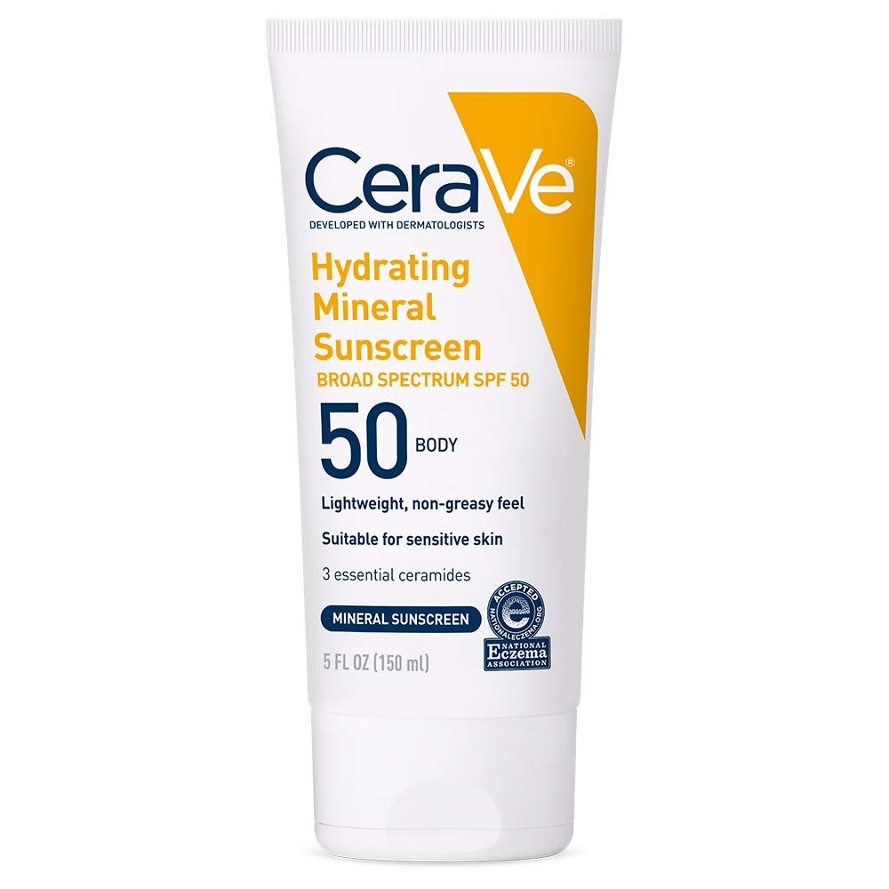 Cerave Hydrating Mineral SPF 50 Body Sunscreen-150ml