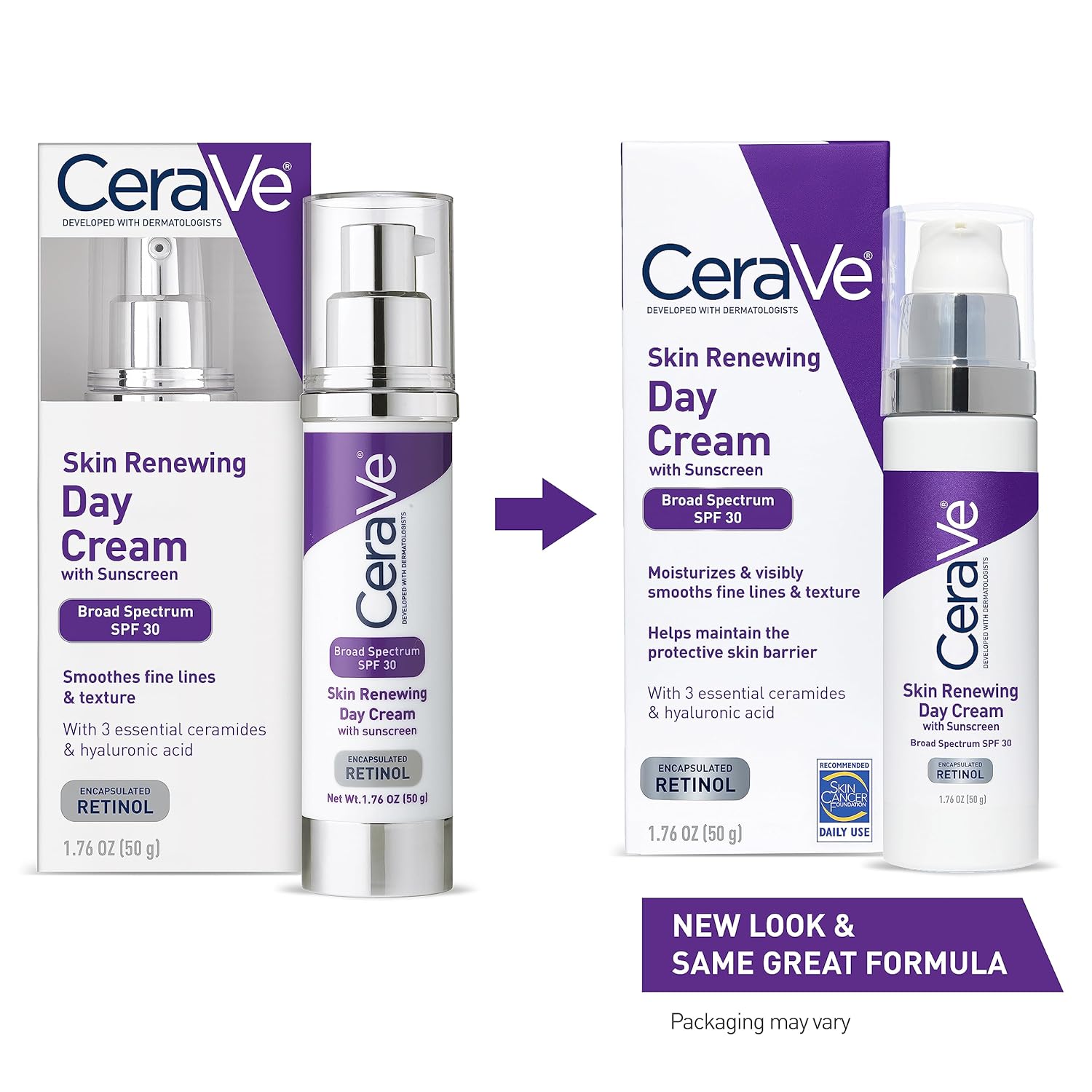 Cerave Skin Renewing SPF 30 Day Cream with Sunscreen-50g thumbnail 3