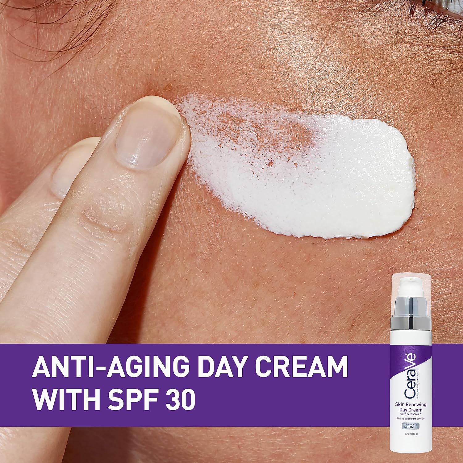 Cerave Skin Renewing SPF 30 Day Cream with Sunscreen-50g thumbnail 6
