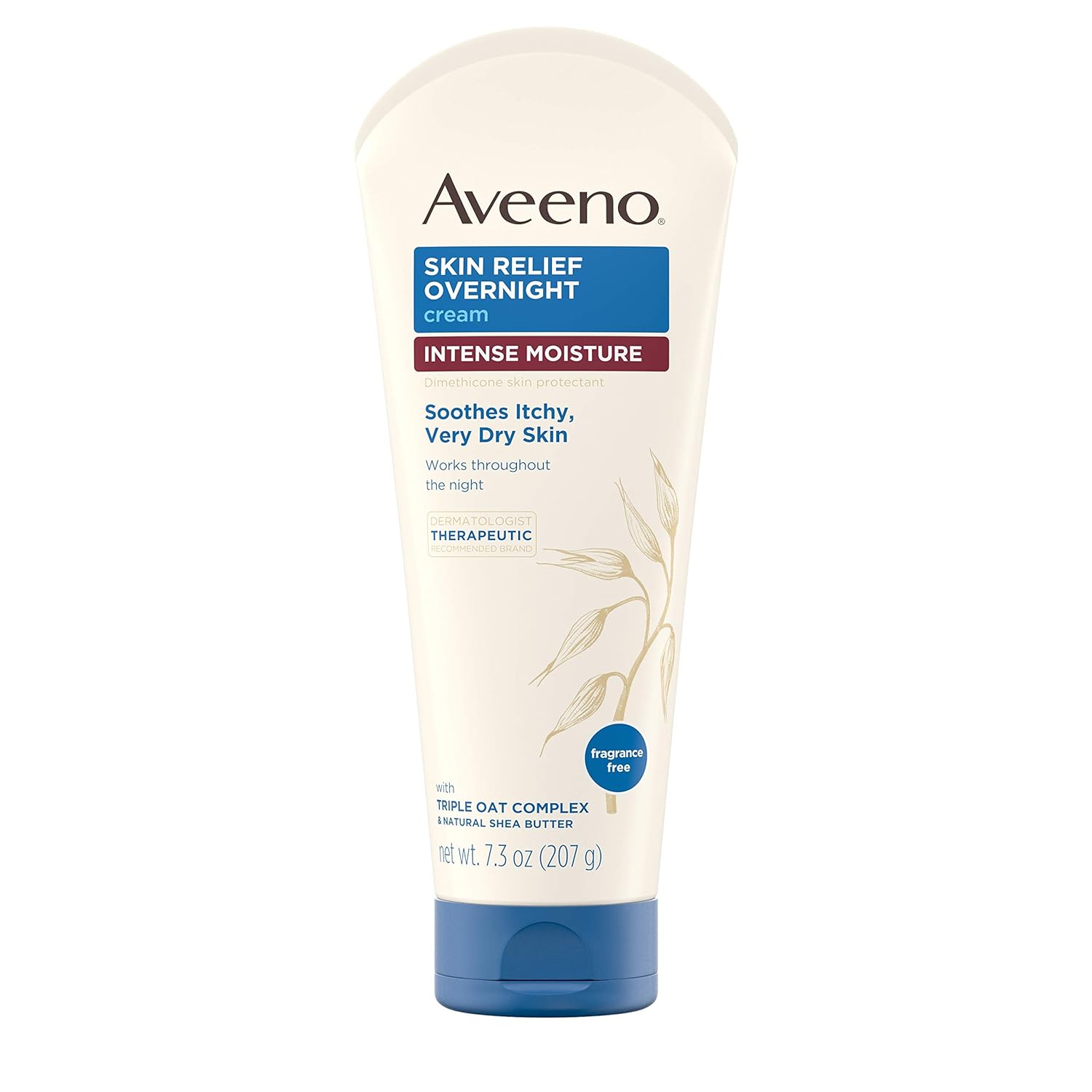 Aveeno Skin Relief Overnight Cream Intense Moisture-207g