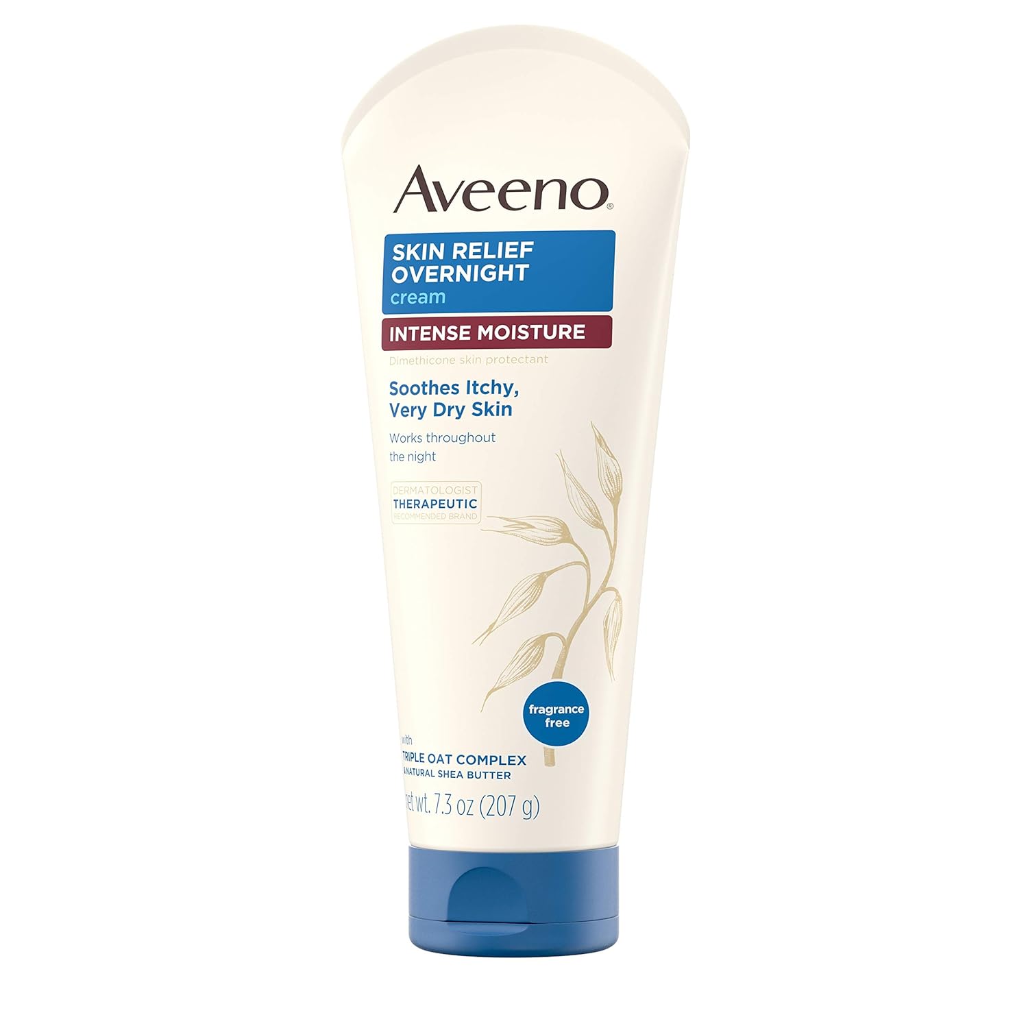 Aveeno Skin Relief Overnight Cream Intense Moisture-207g