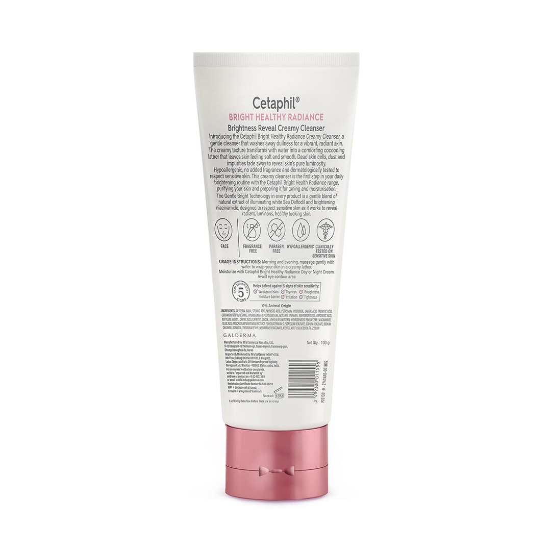 Cetaphil Bright Healthy Radiance Brightness Reveal Cleanser-100g