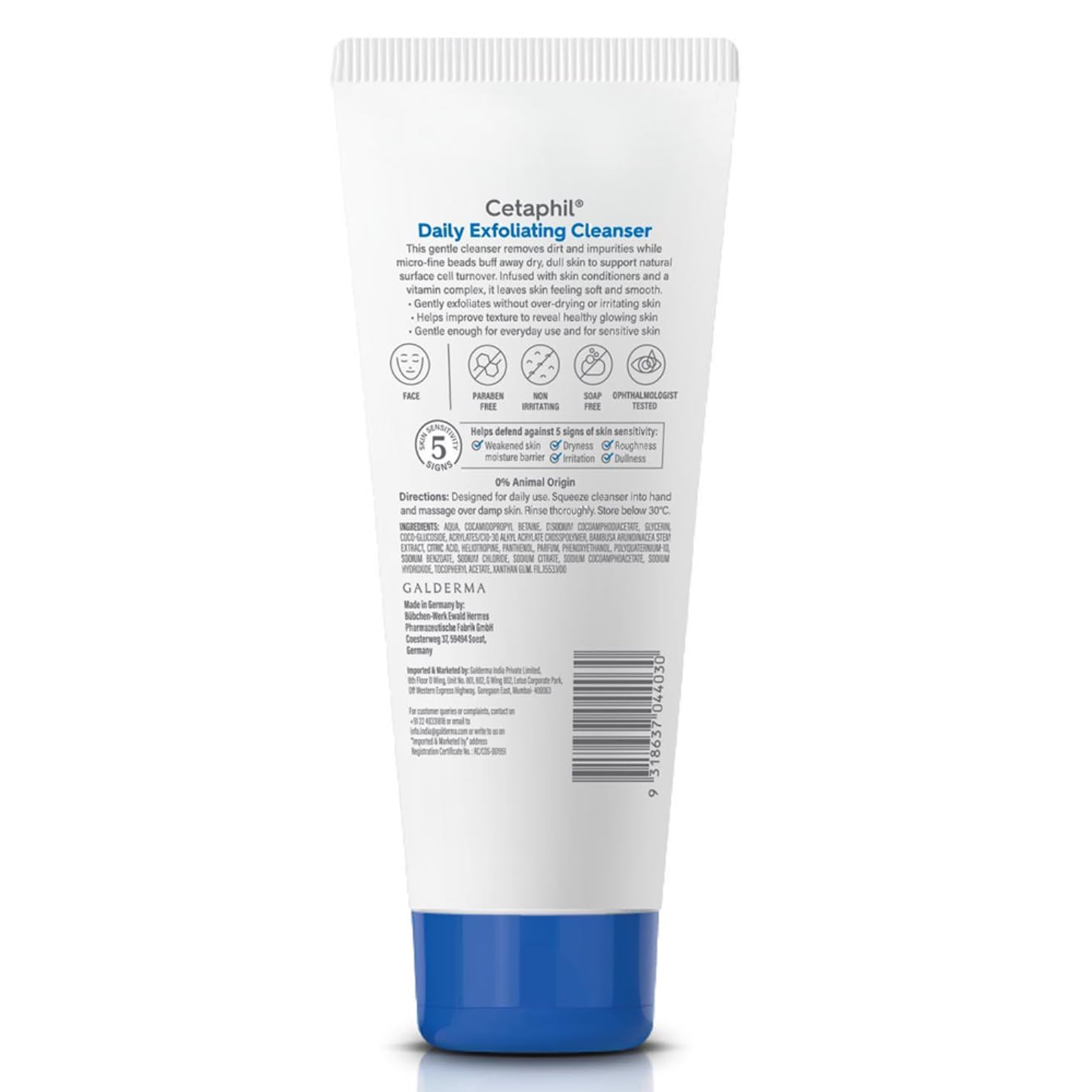 Cetaphil Daily Exfoliating Cleanser All Skin Types-178ml