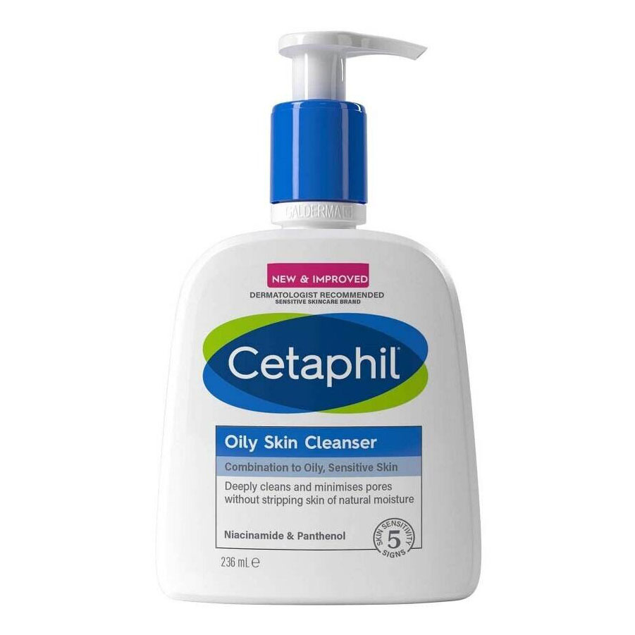 Cetaphil Oily Skin Cleanser for Oily & Sensitive Skin-236ml