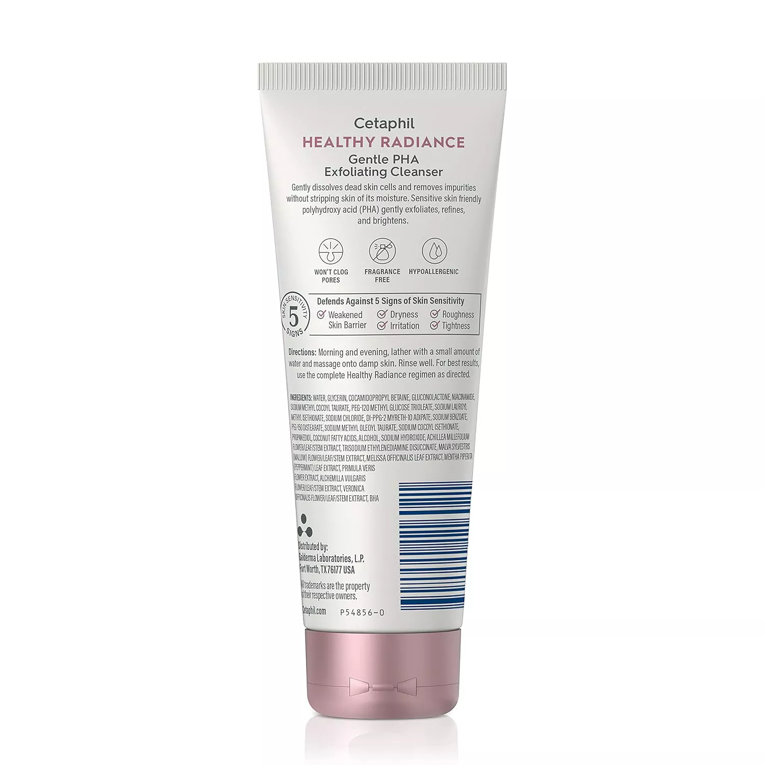 Cetaphil Healthy Radiance Gentle PHA Exfoliating Cleanser-124ml