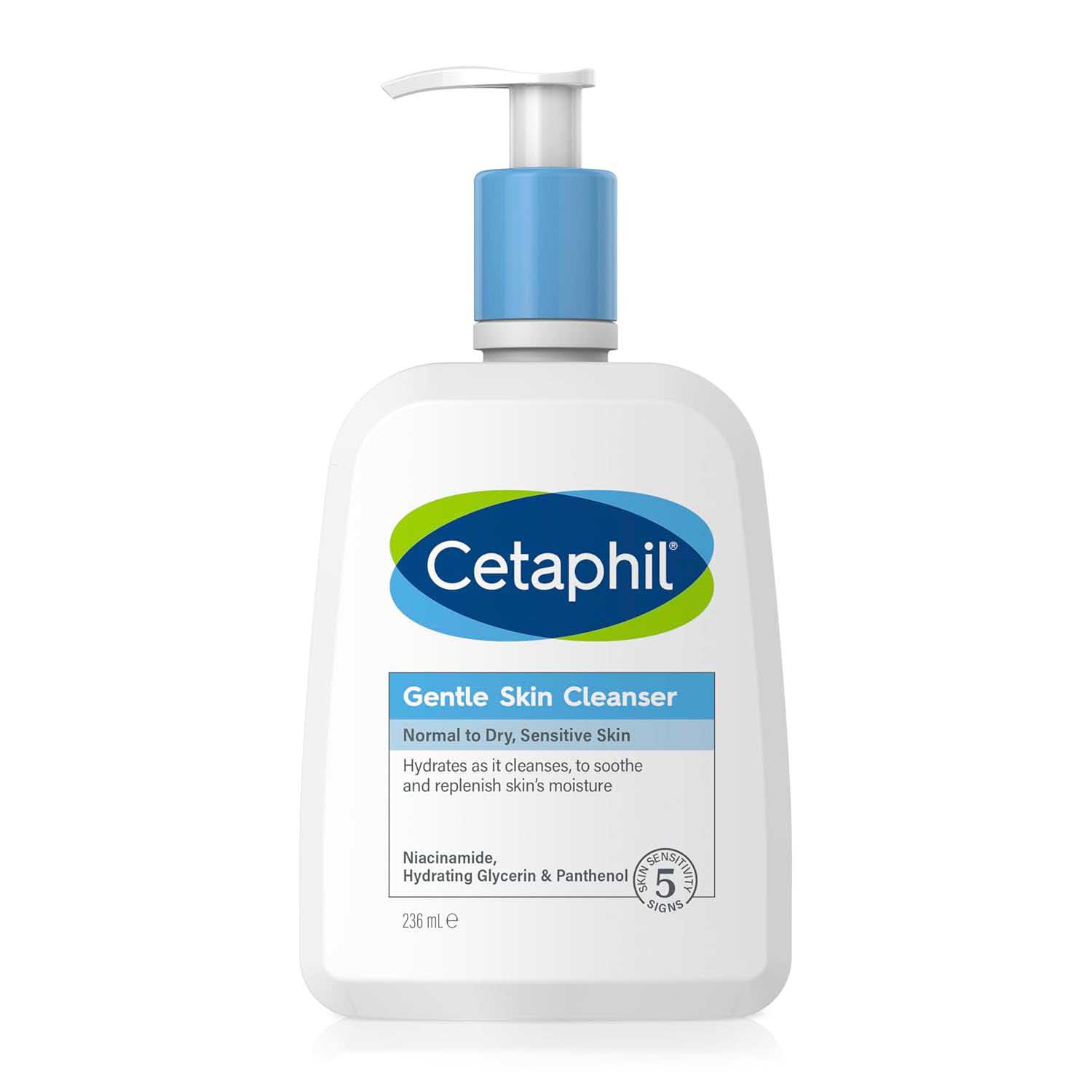 Cetaphil Gentle Skin Cleanser Normal to Dry, Sensitive Skin-236ml