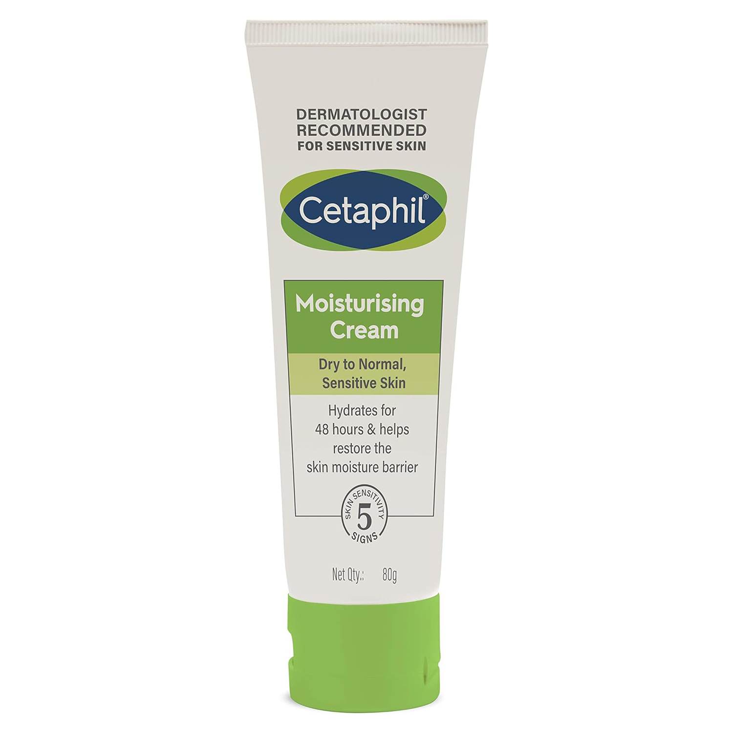Cetaphil Moisturising Cream Dry To Normal, Sensitive Skin-80g