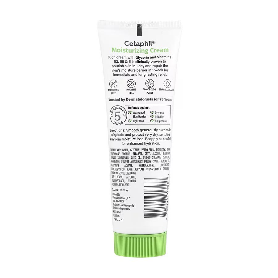 Cetaphil Moisturizing Cream Dry to Very Dry Skin-85g