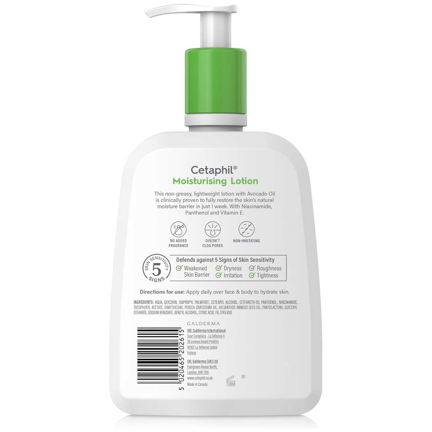 Cetaphil Moisturising Lotion Normal to Dry & Sensitive Skin-236ml