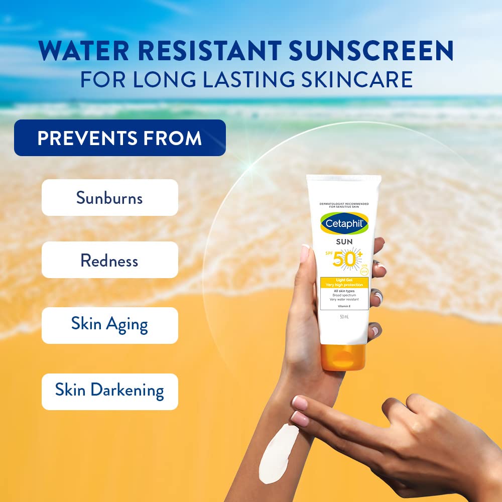 Cetaphil Sun SPF 50+ Light Gel All Skin Type-50ml thumbnail 5