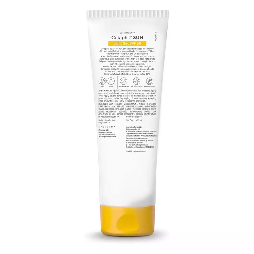 Cetaphil Sun SPF30 Light Gel Very High Protection-100ml