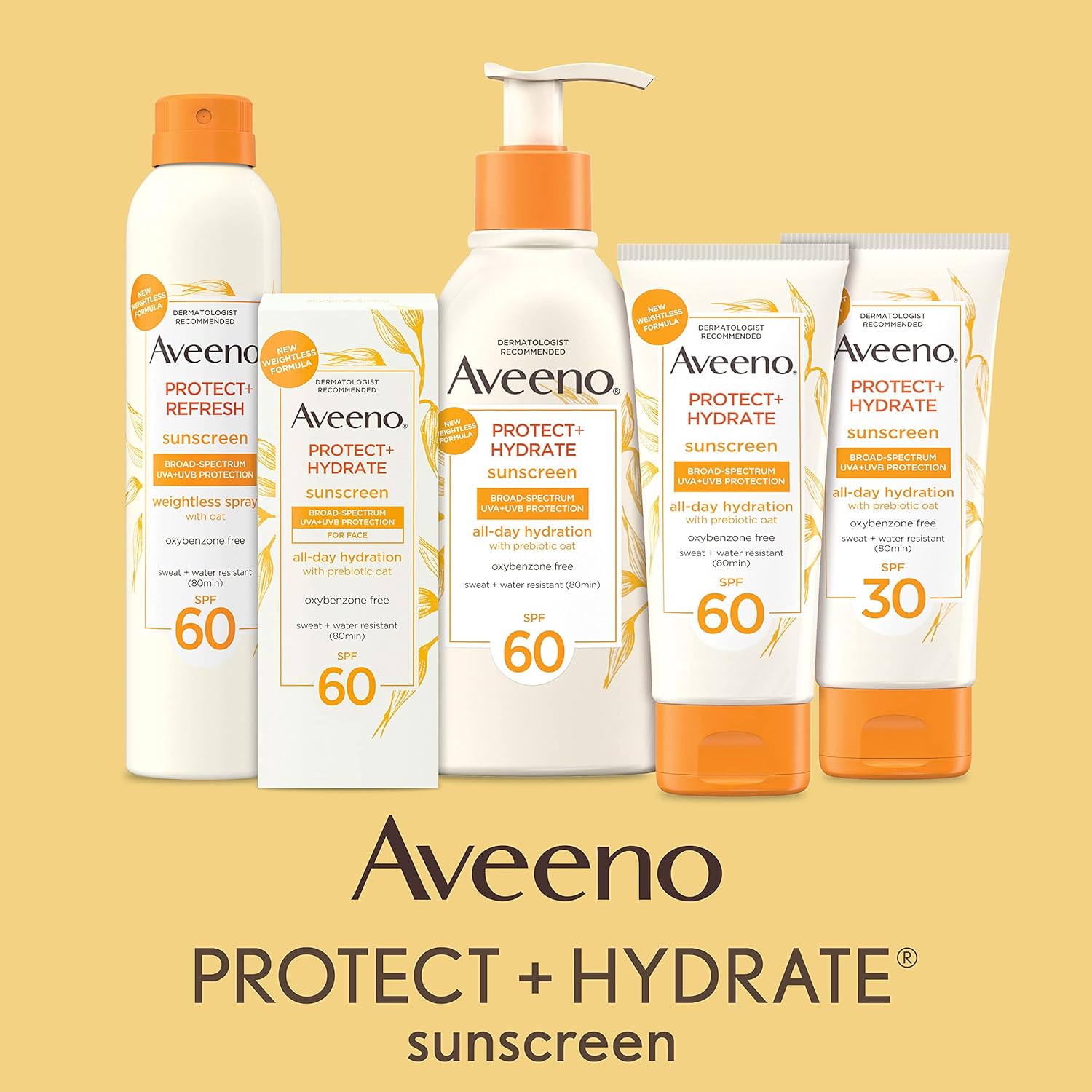 Aveeno Protect+Hydrate Sunscreen SPF 60-88ml thumbnail 9