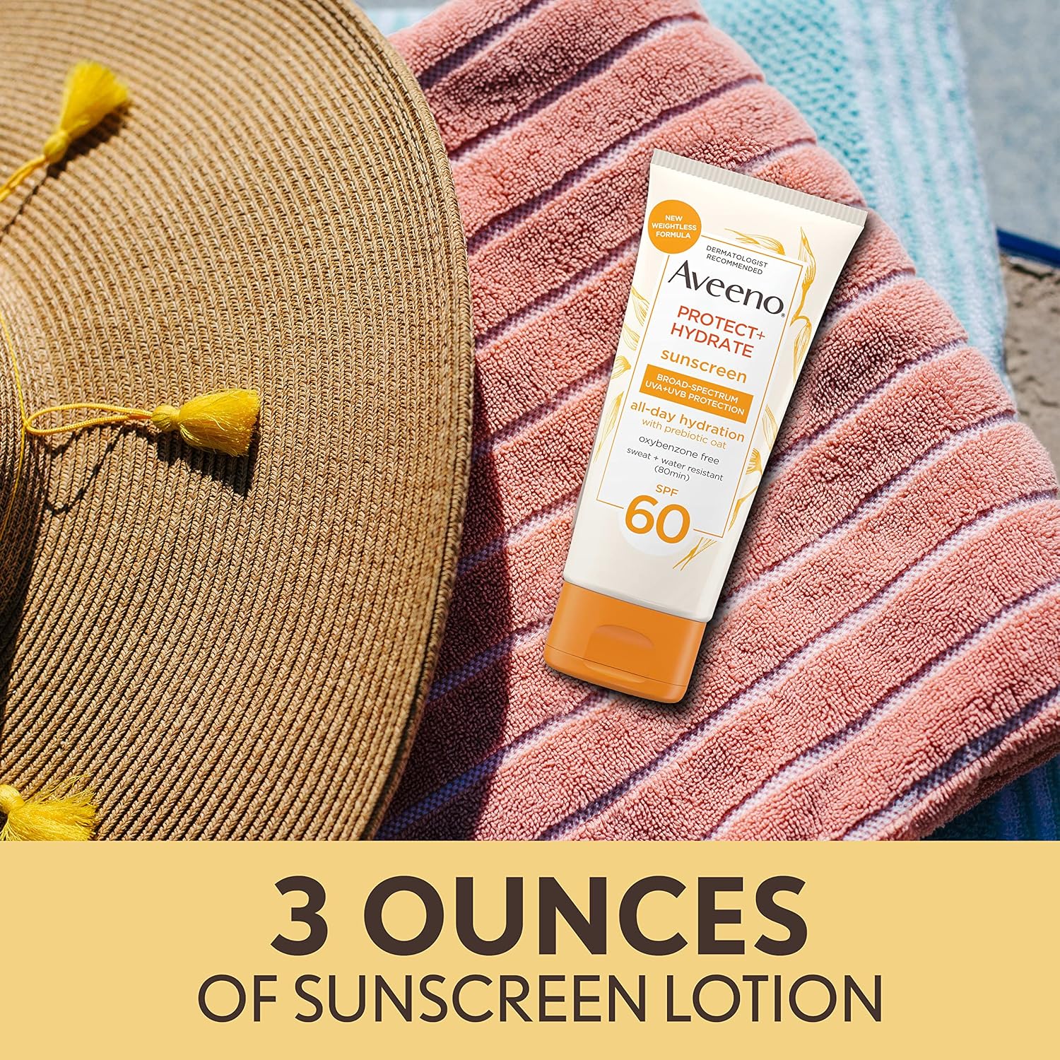 Aveeno Protect+Hydrate Sunscreen SPF 60-88ml thumbnail 6