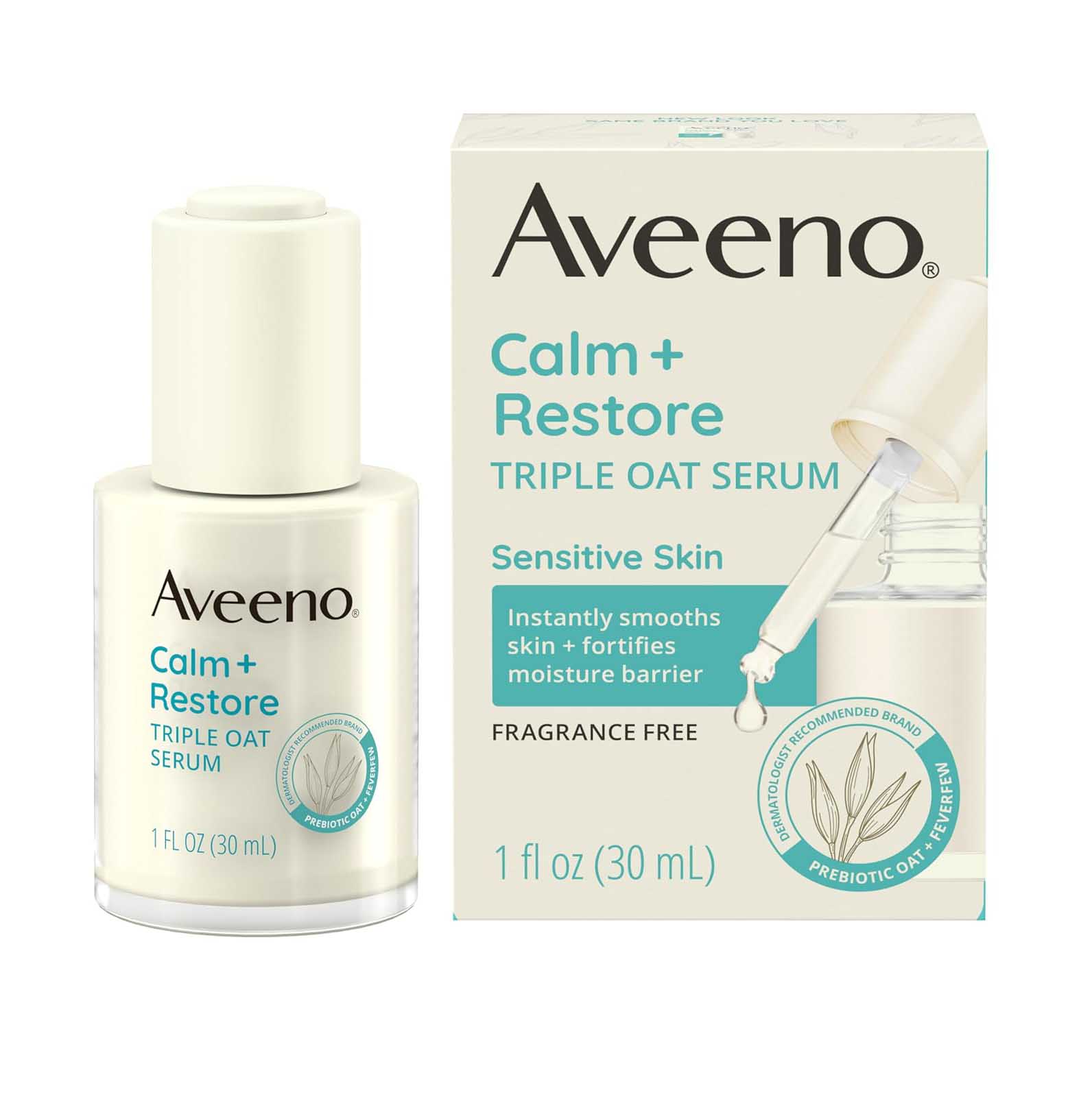 Aveeno Calm+ Restore Triple Oat Serum-30ml