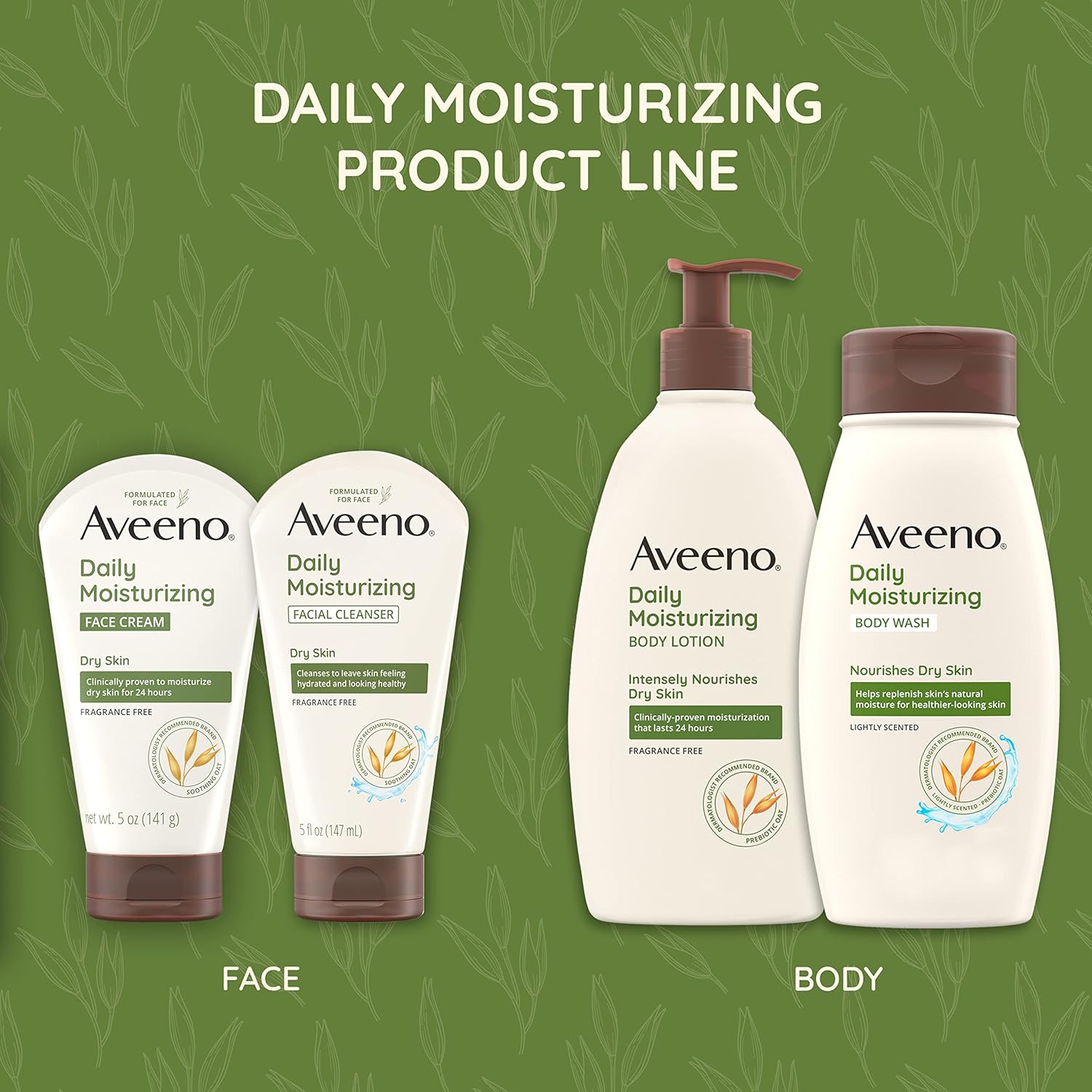 Aveeno Daily Moisturizing Facial Cleanser-354ml thumbnail 7