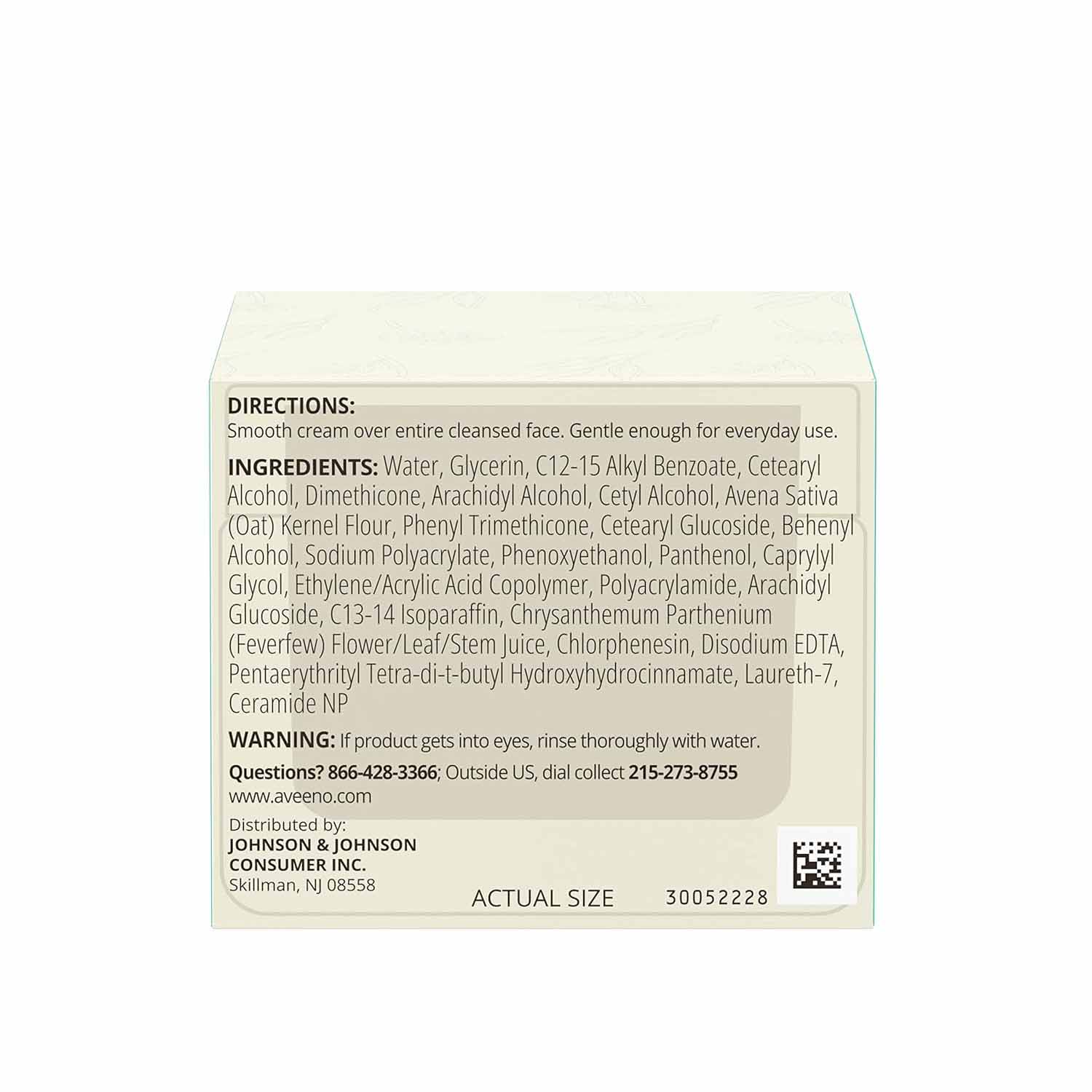 Aveeno Calm+ Restore Redness Relief Moisturizing Cream-48g thumbnail 3
