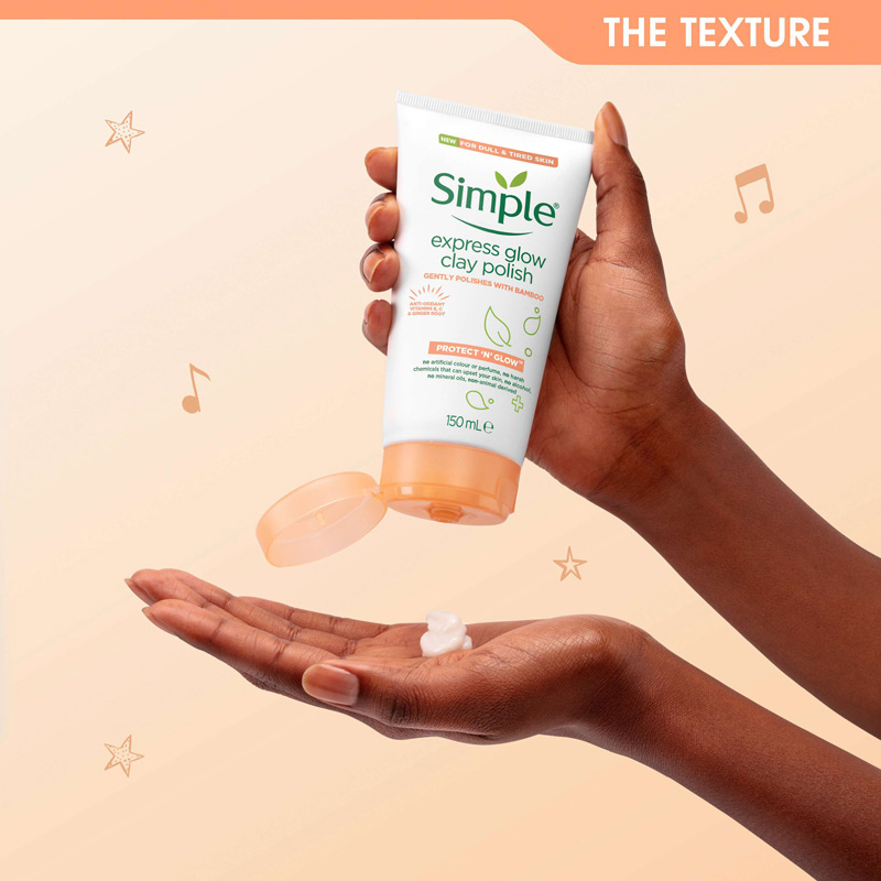 Simple Protect N Glow Express Glow Clay Polish-150ml thumbnail 4