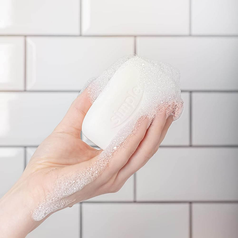Simple Pure Soap for Sensitive Skin Twin Pack-100g thumbnail 3