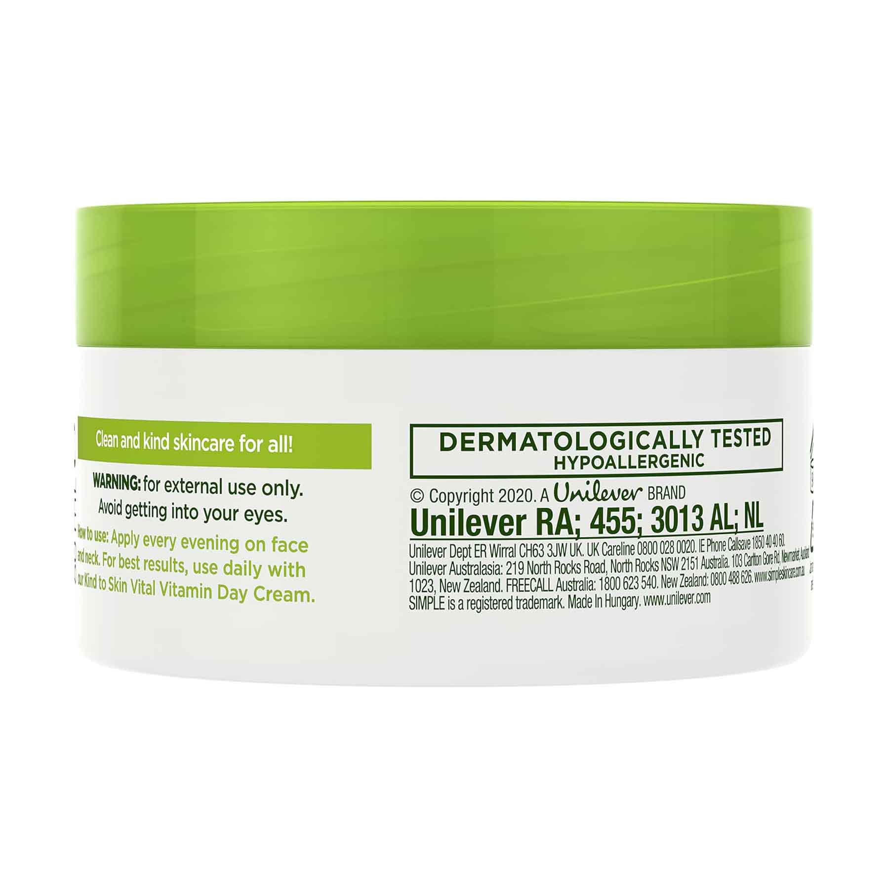 Simple Kind To Skin Vital Vitamin Night Cream-50ml thumbnail 4