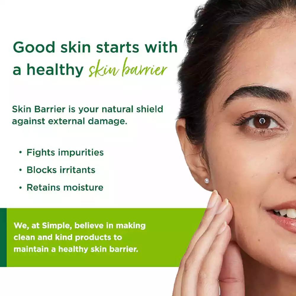 Simple Kind To Skin Moisturising Facial Wash with Vitamin B5+E-150ml thumbnail 4