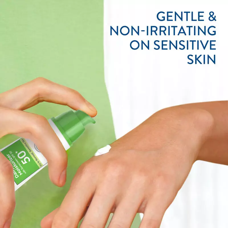 Cetaphil Daily Facial Moisturizer with Sunscreen SPF50+ Dry to Normal, Sensitive Skin-50ml thumbnail 3