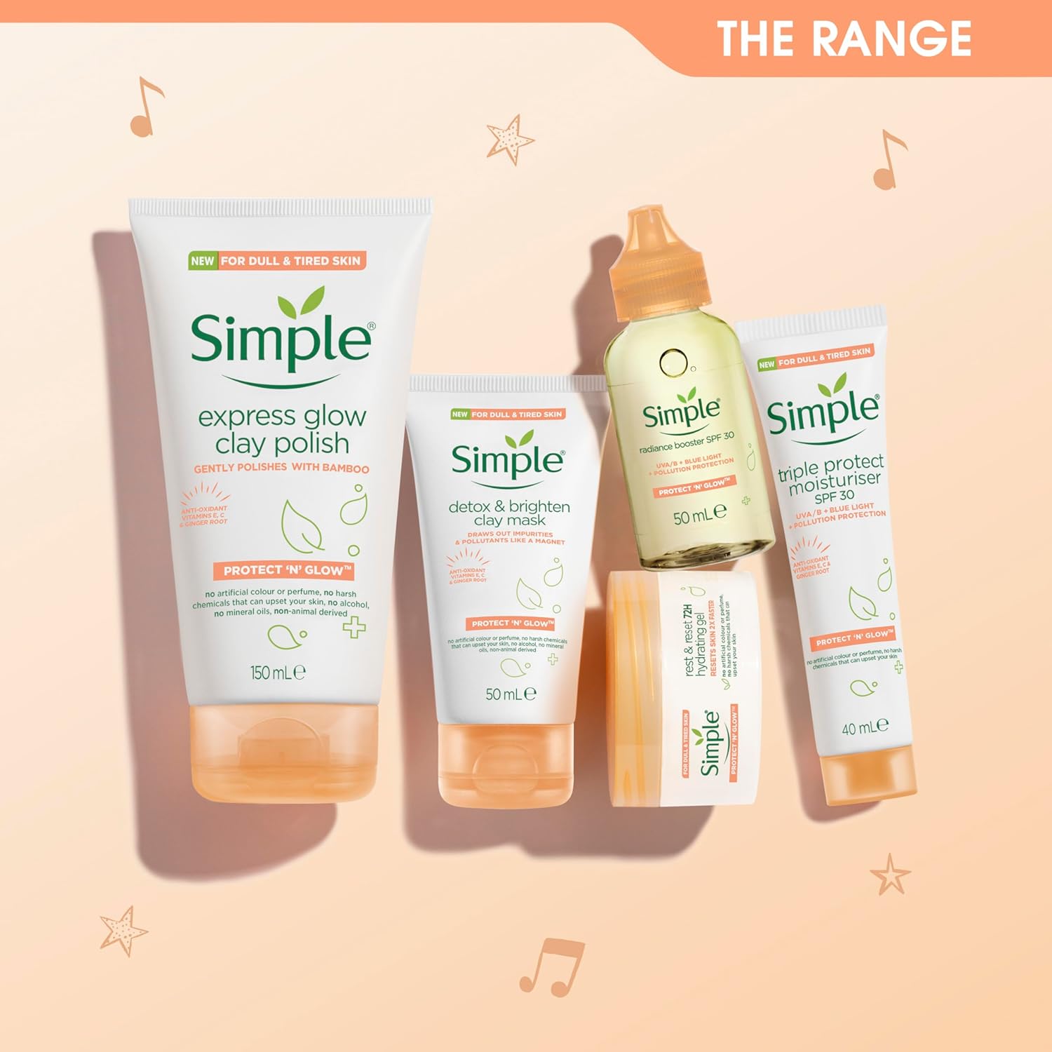Simple Protect N Glow Rest & Reset 72H Hydrating Gel-50ml thumbnail 6