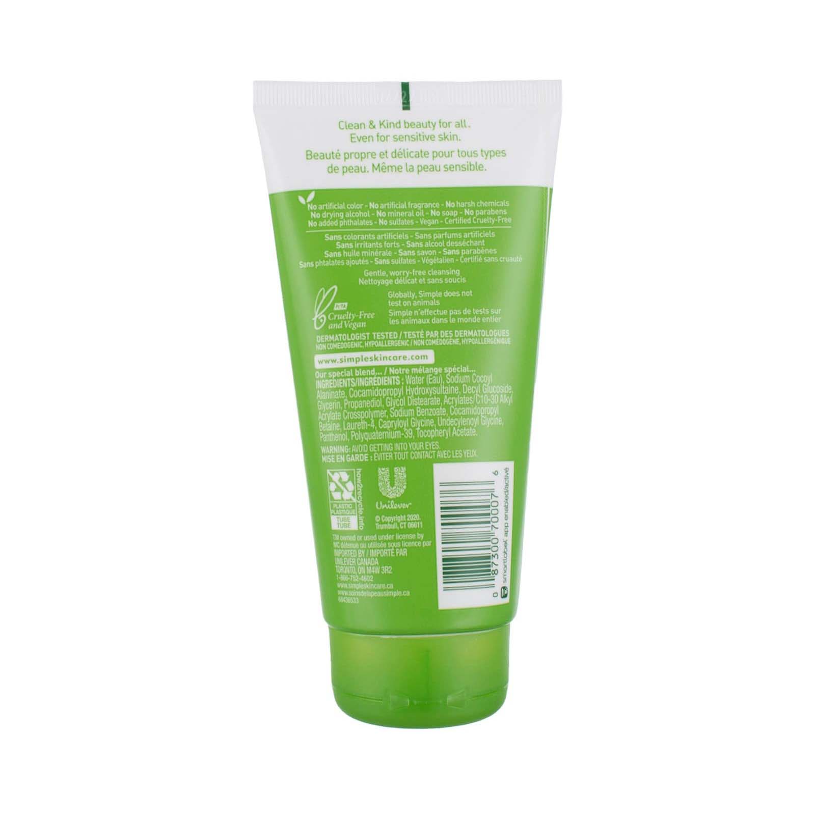Simple Kind To Skin Moisturizing Facial Wash-148ml