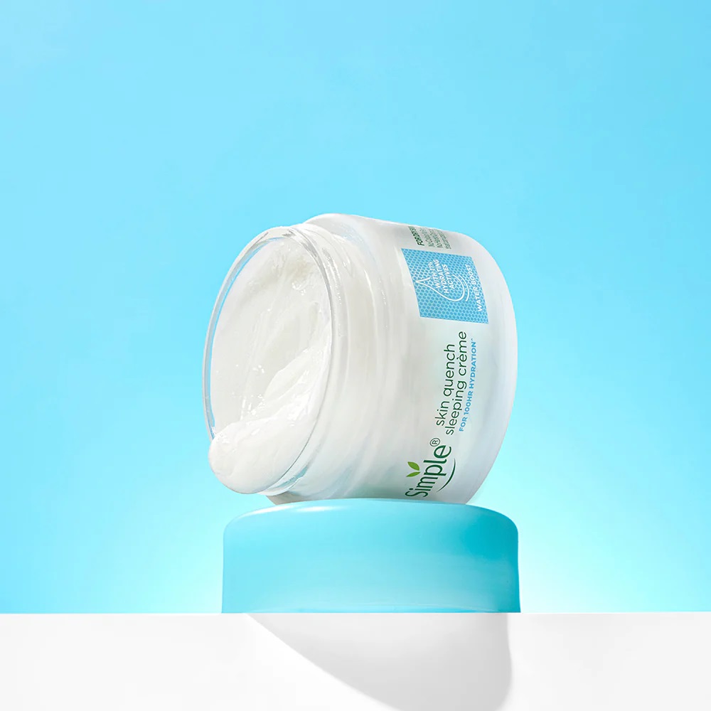 Simple Water Boost Skin Quench Sleeping Cream-50ml thumbnail 3