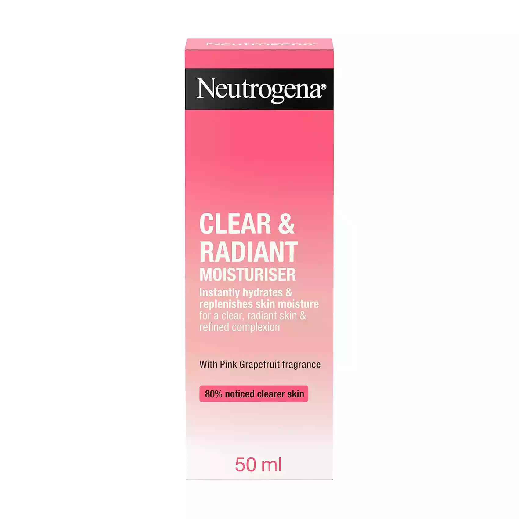 Neutrogena Clear & Radiant Moisturiser with Pink Grapefruit Fragrance-50ml thumbnail 3
