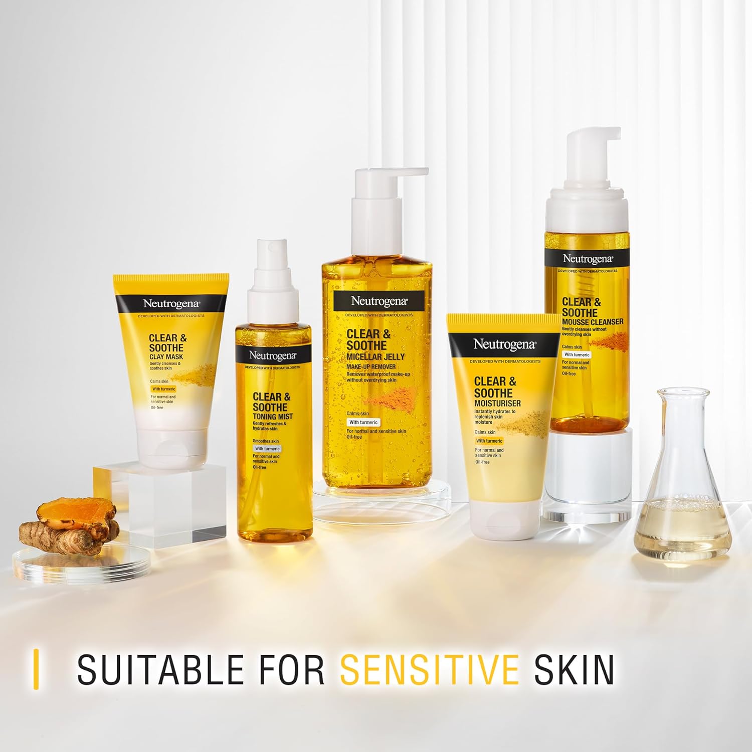 Neutrogena Clear & Soothe Oil Free Moisturiser-75ml thumbnail 5