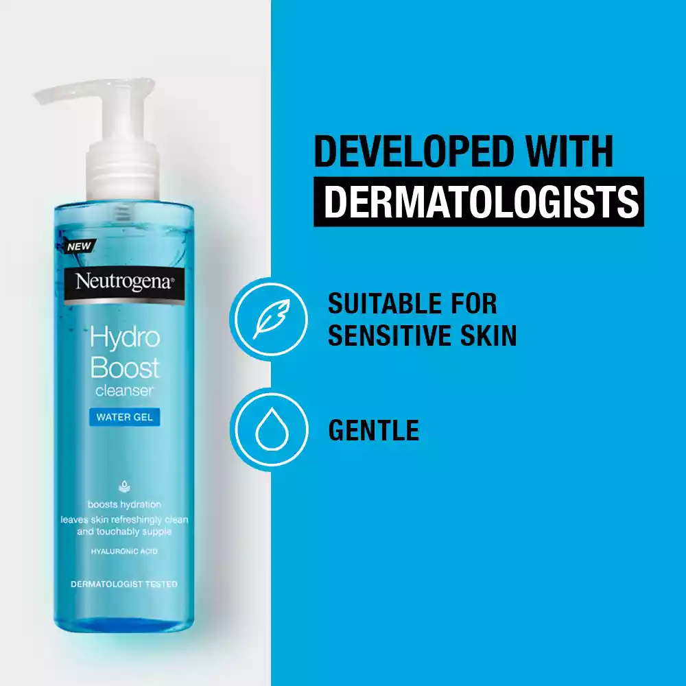 Neutrogena Hydro Boost Cleanser Water Gel-200ml thumbnail 5