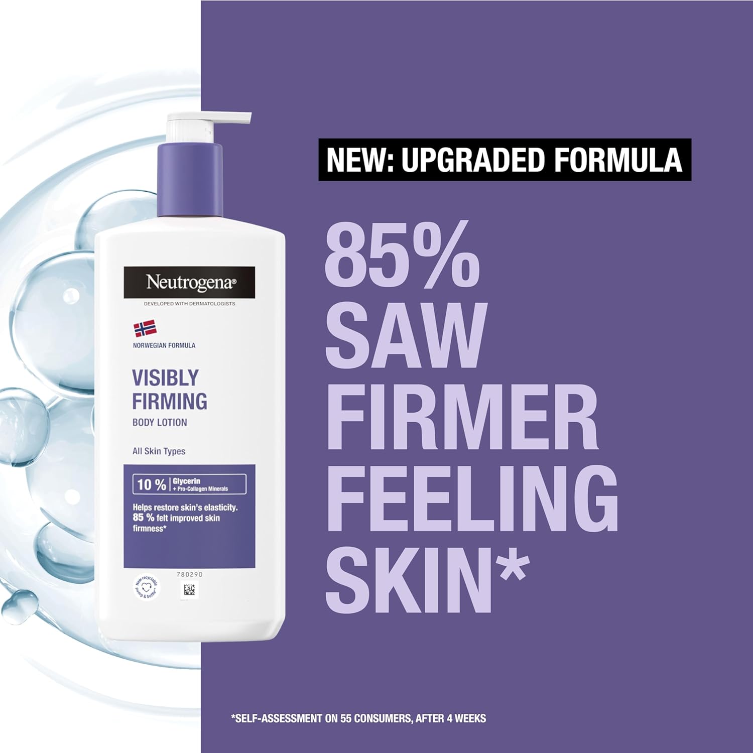 Neutrogena Norwegian Formula Visibly Firming Body Lotion-400ml thumbnail 3