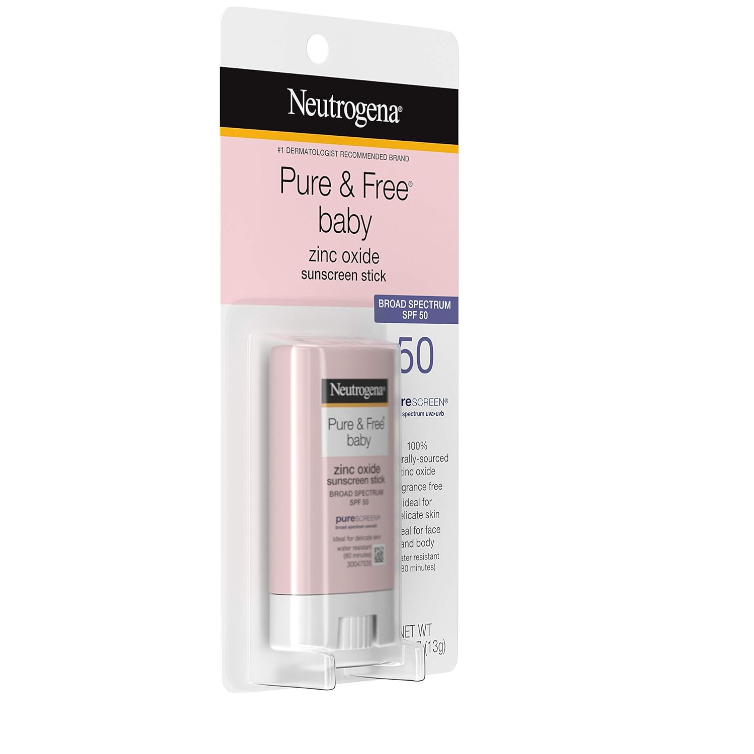 Neutrogena Pure & Free Baby Zinc Oxide Sunscreen Stick-13g thumbnail 3