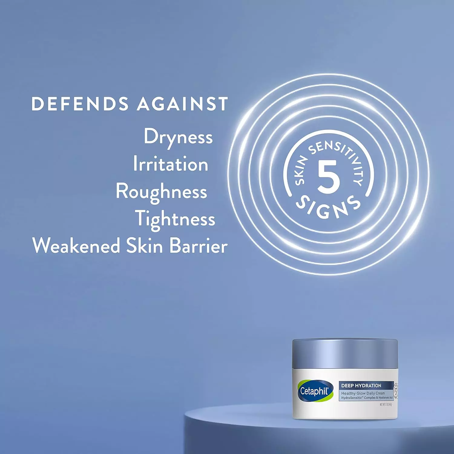 Cetaphil Deep Hydration Healthy Glow Daily Cream with Hyaluronic Acid-48g thumbnail 9
