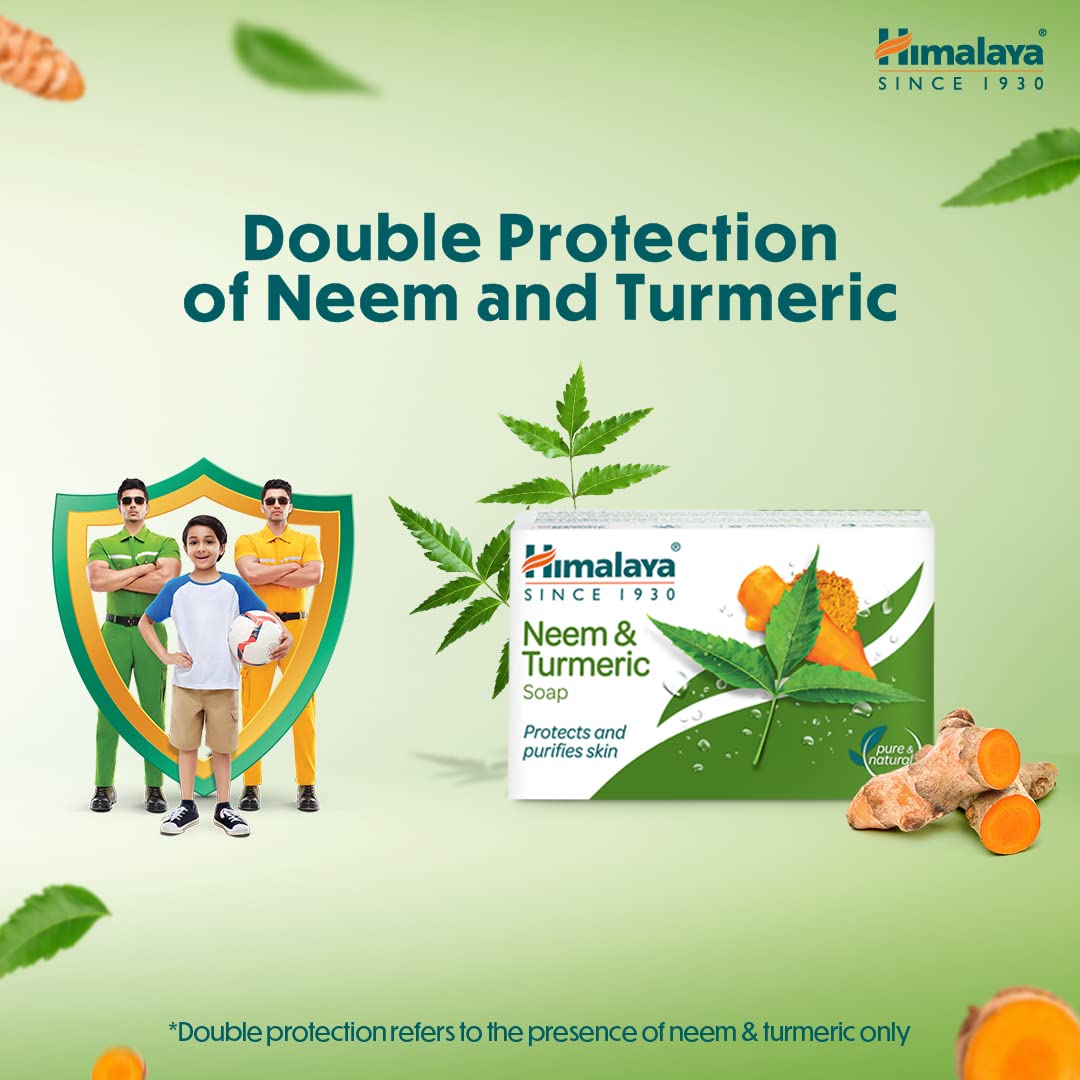 Himalaya Neem & Turmeric Soap-125g thumbnail 3